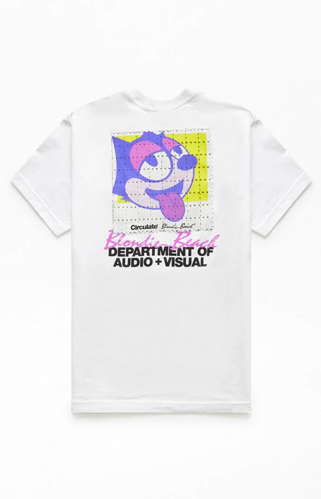 Blondie Beach Department Of Audio + Visual T-Shirt