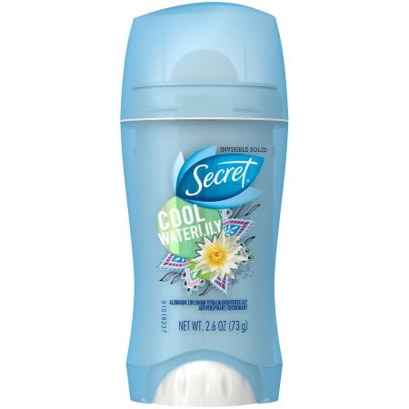 Secret Fresh Antiperspirant and Deodorant Invisible Solid in Cool Waterlily