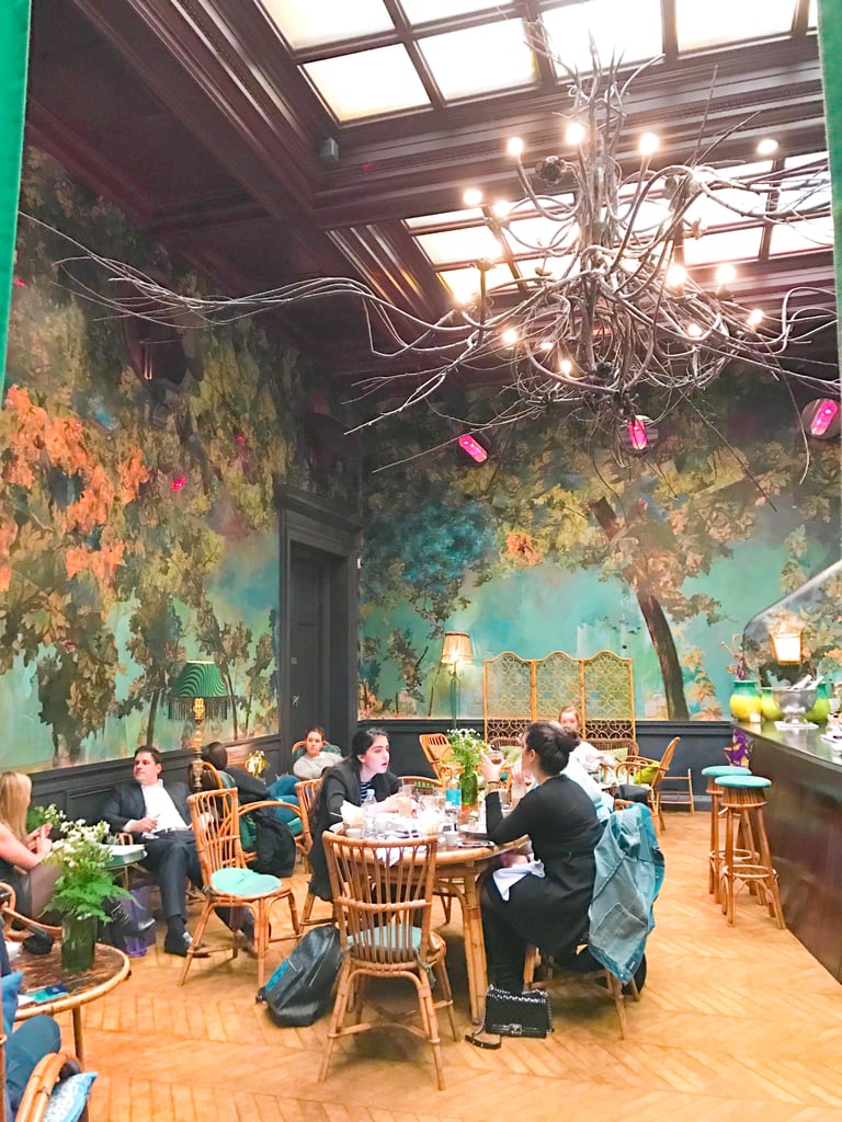 The Gallery is only one component of Sketch, each room has a different dining experience and impeccably designed aesthetic. For instance, the Glade, pictured here, has an "enchanted fairy-tale forest" theme and offers breakfast, afternoon tea, comfort food, and evening cocktails. Altogether there are five restaurants and bars.