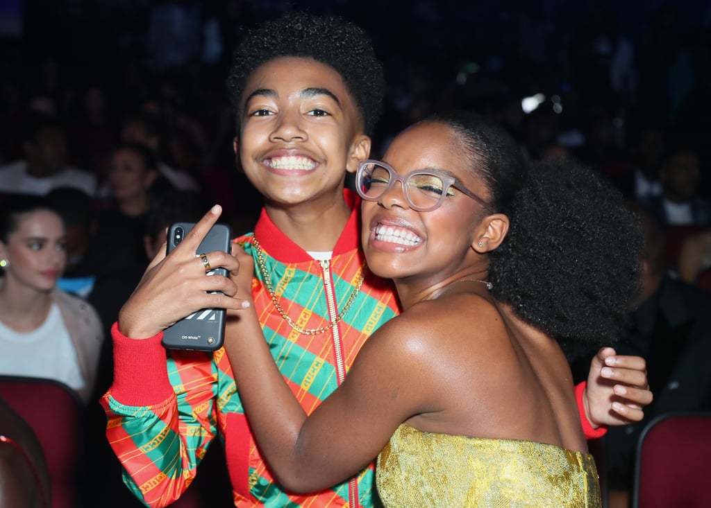 Miles Brown and Marsai Martin