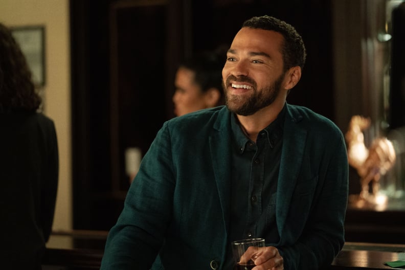 Your Place or Mine (2023), Jesse Williams as Theo Martin. Cr. Erin Simkin / Netflix © 2022