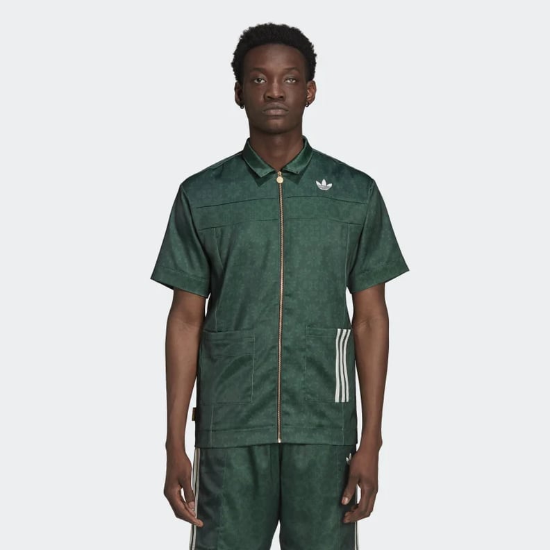 Adidas x Yara Seersucker Shirt - Green