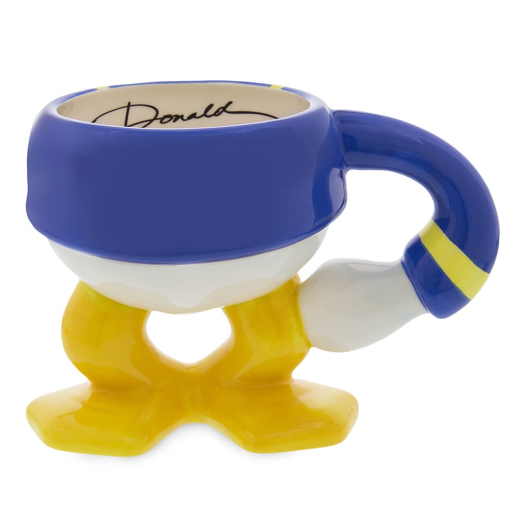Sure, you could have a boring espresso cup, but why not go for something that will make you smile like this Donald Duck Half Mug ($20)?