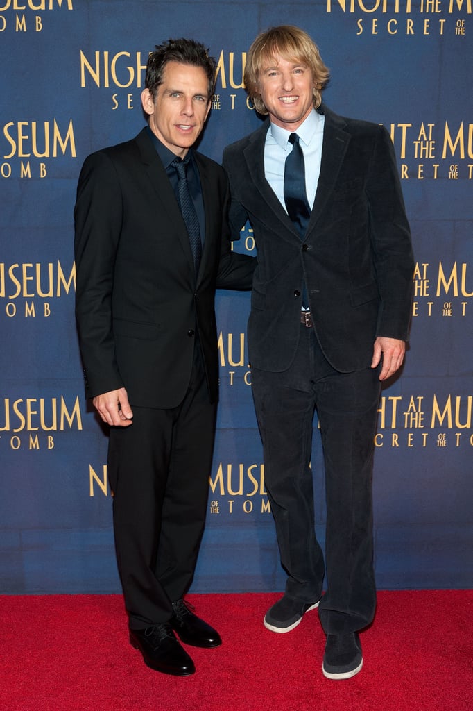Ben Stiller and Owen Wilson linked up at the NYC premiere of Night at the Museum: Secret of the Tomb on Thursday.