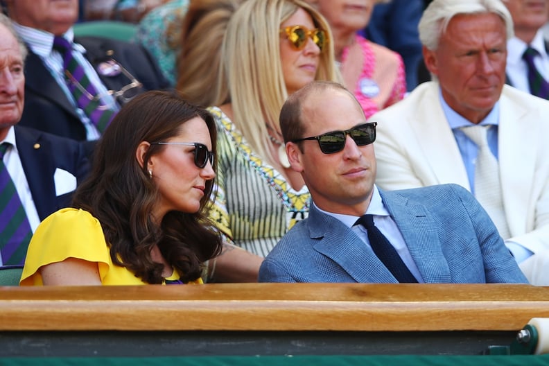 Kate and Will at Wimbledon 2018