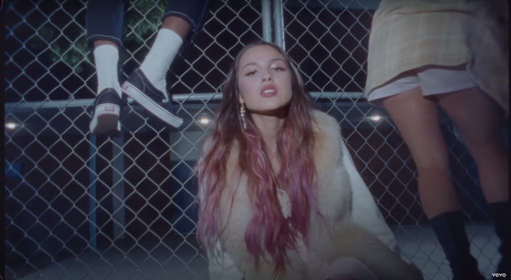 Olivia Rodrigo's Pink Hair in the "Traitor" Music Video