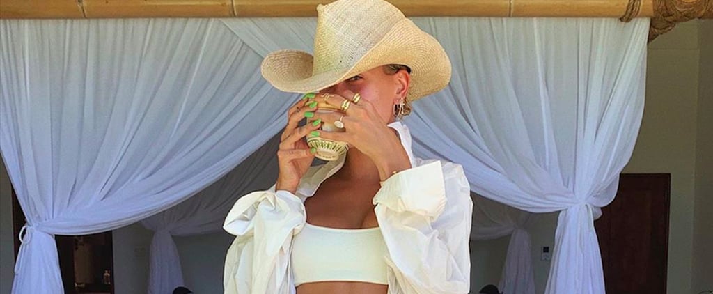 Hailey Baldwin Went Back to Basics With This Sexy Bikini, and Who Says That's a Bad Thing?