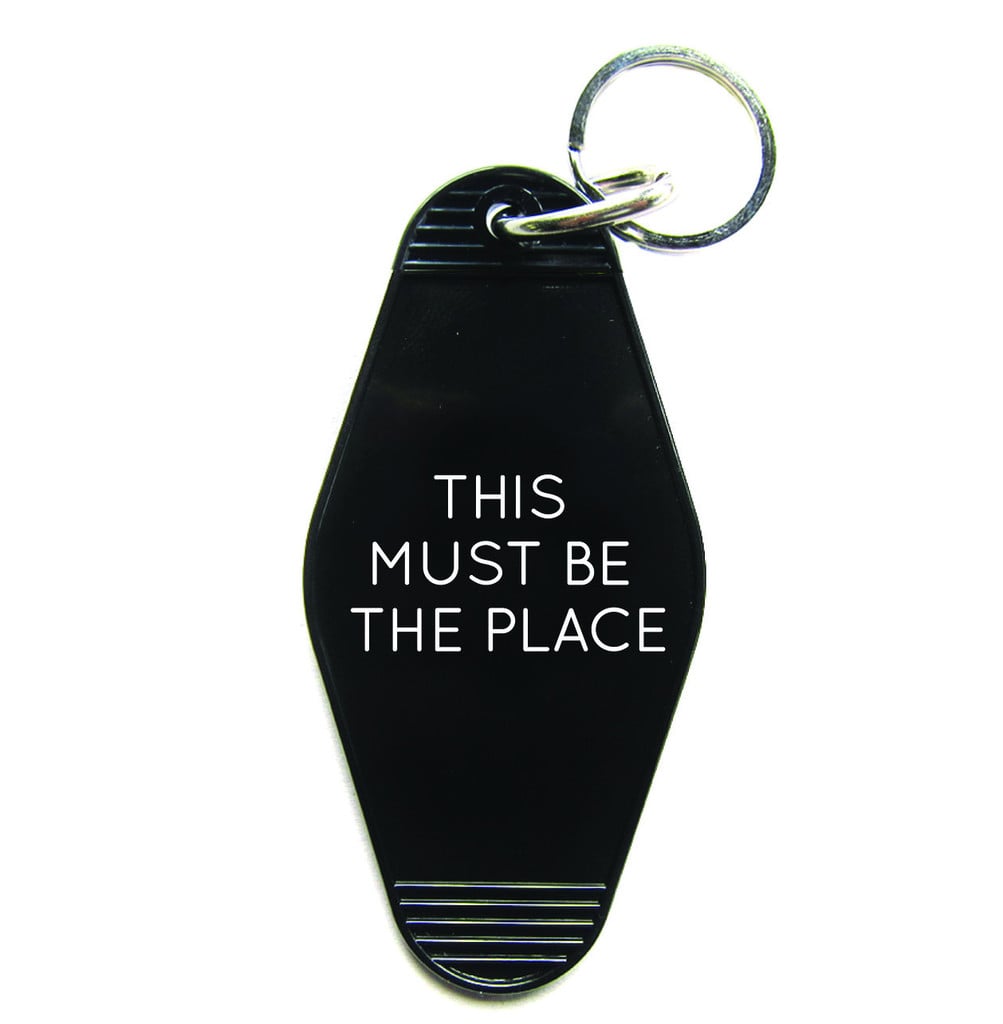 Talking Heads fans will get a kick out of this cute keychain ($9).