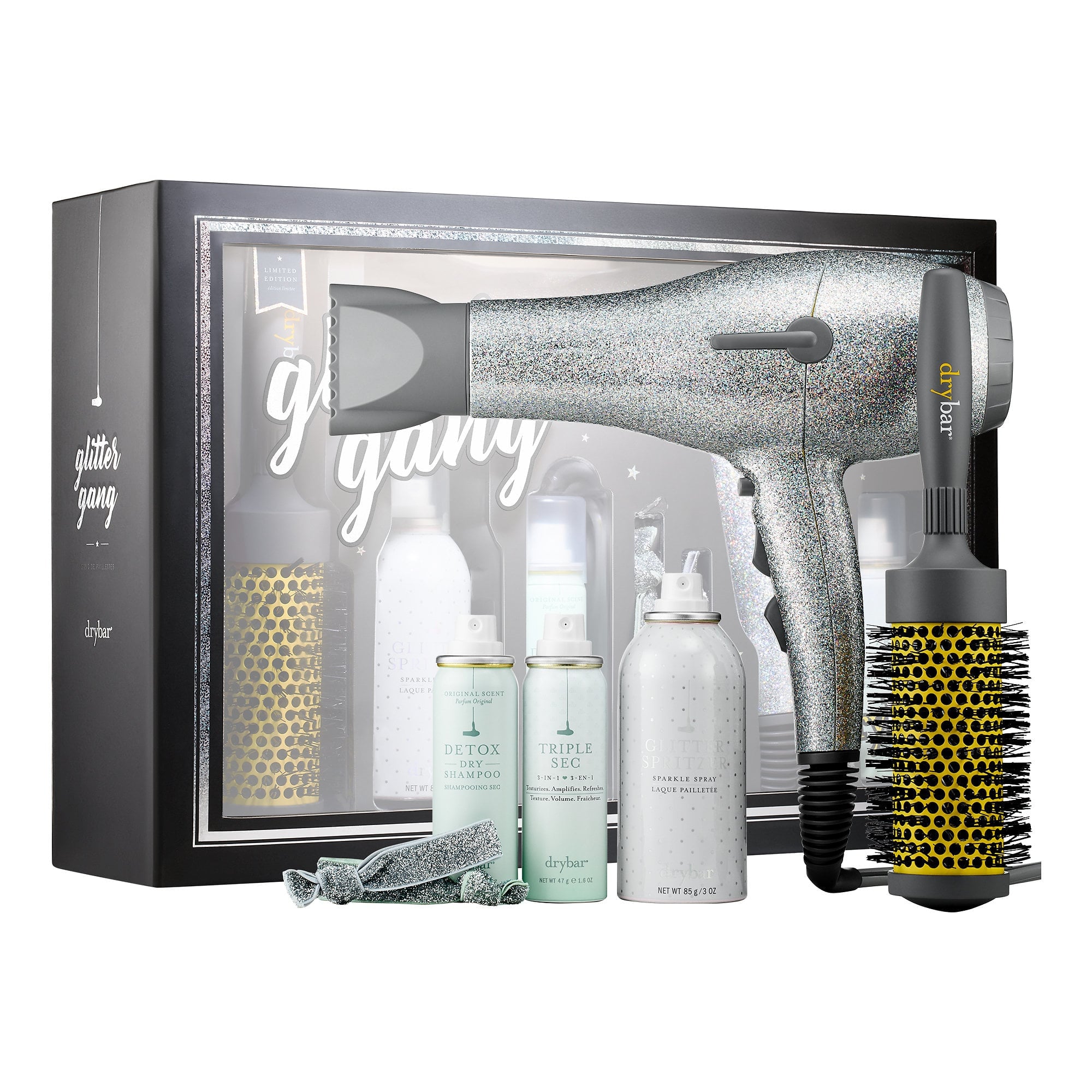 Drybar - Meet Glitter Spritzer Sparkle Spray, our very