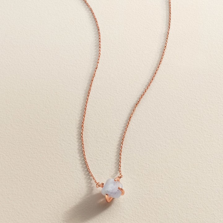 Lauren Conrad Blue Quartz Necklace