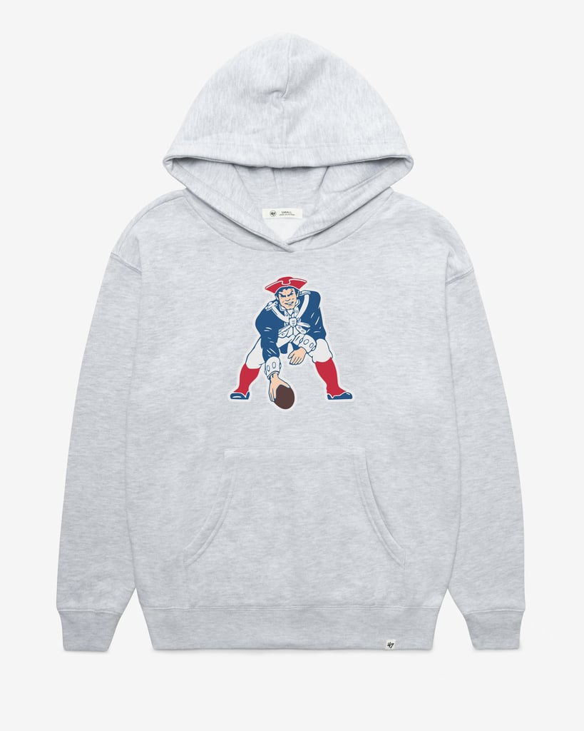 '47 Brand New England Patriots Historic Hoodie ($80)
There's nothing better than nostalgia, and that includes the old New England Patriots logo. This simple sweatshirt can be worn again and again, but it especially makes sense for the big game.