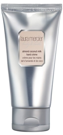 This is the hand cream of your dreams. It smells great and will keep your hands super moisturized.
Laura Mercier Almond Coconut Milk Hand Creme ($18)