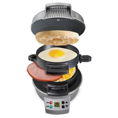 Hamilton Beach Breakfast Sandwich Maker with Timer