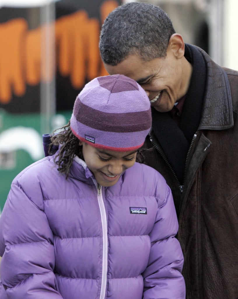 Barack Obama Cute Moments With Sasha and Malia