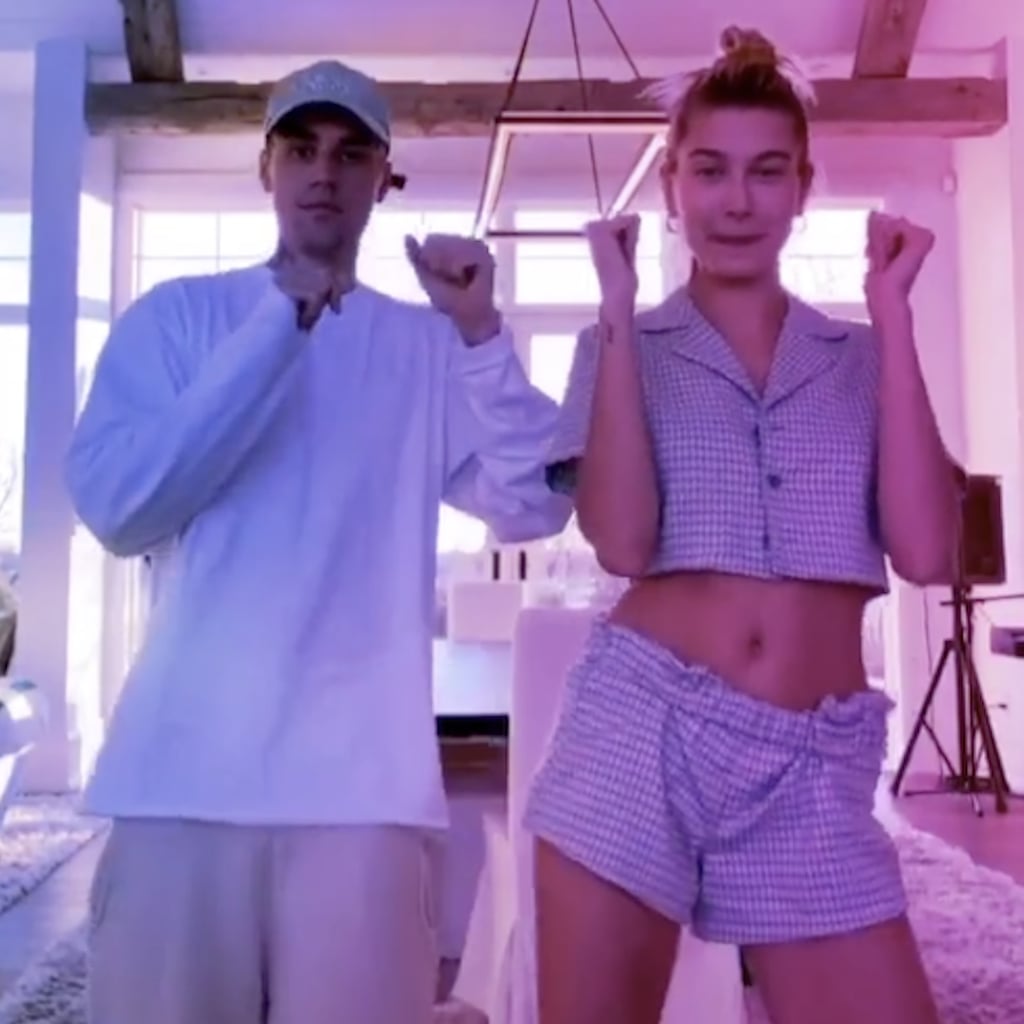 The Best Justin And Hailey Bieber Tiktok Dance Videos Popsugar Celebrity Or if you want to make stunning tik tok slideshow, you can click. and hailey bieber tiktok dance videos