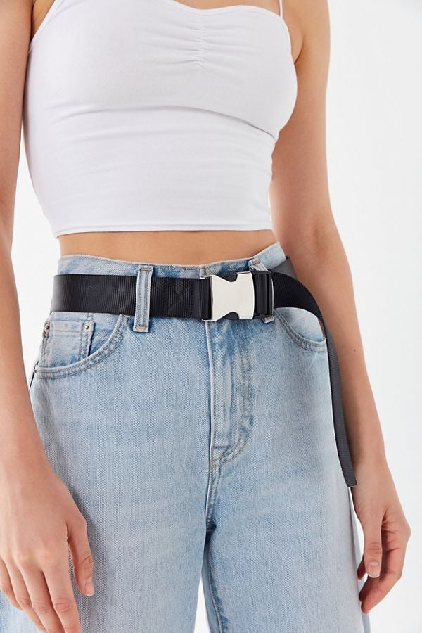 Urban Outfitters Webbed Speed Clip Belt