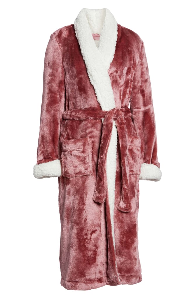 Nordstrom Lingerie Frosted Plush Robe