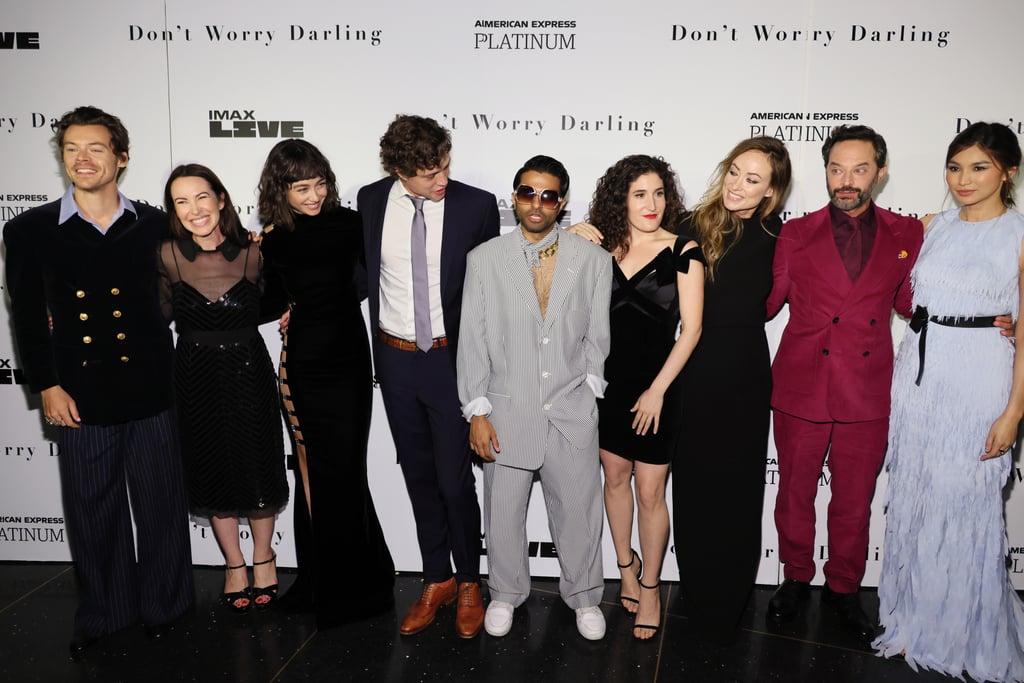 The Don't Worry Darling Cast at New York City Photo Call