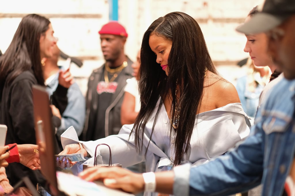 Rihanna at Fenty x Stance Event in NYC June 2018