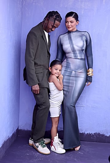 Kylie Jenner, Travis Scott and Stormi Billboard Music Awards