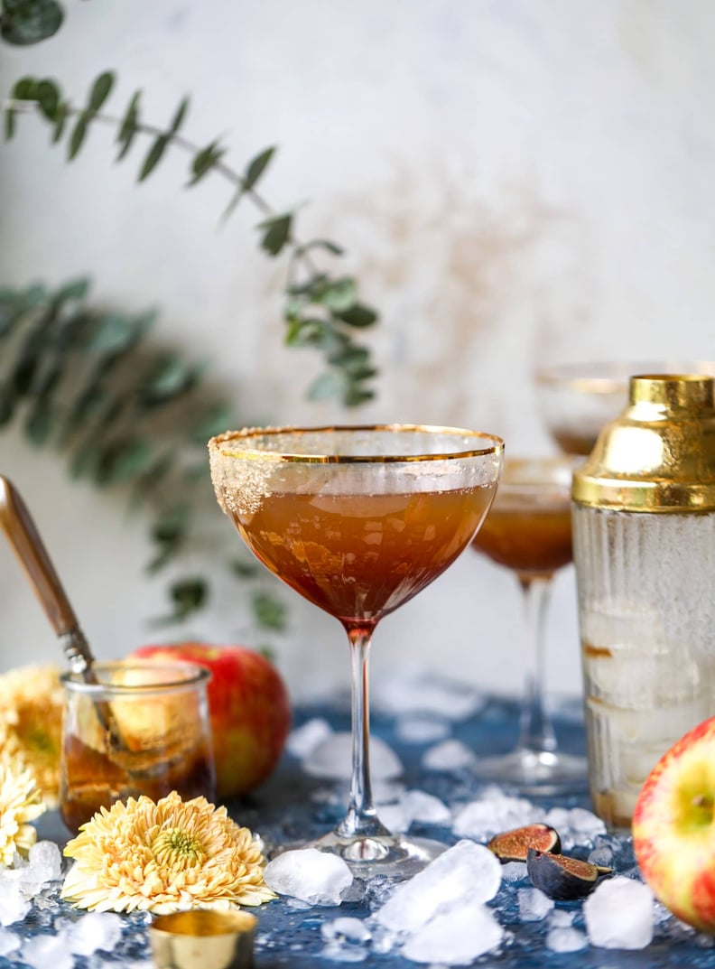 Autumn Apple Bourbon Fizz