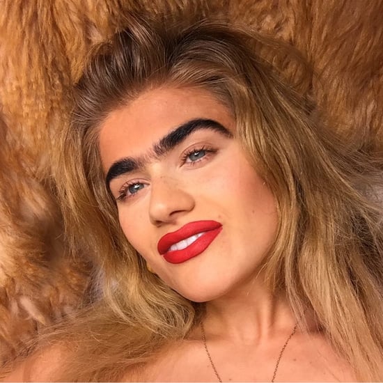 Model With Unibrow