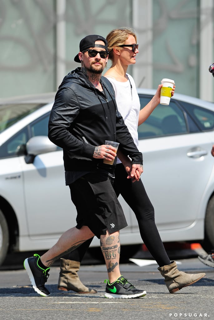 Cameron Diaz and Benji Madden Holding Hands | Pictures