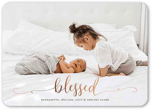 Brilliantly Blessed Holiday Card from tinyprints ($2-$3 per card)