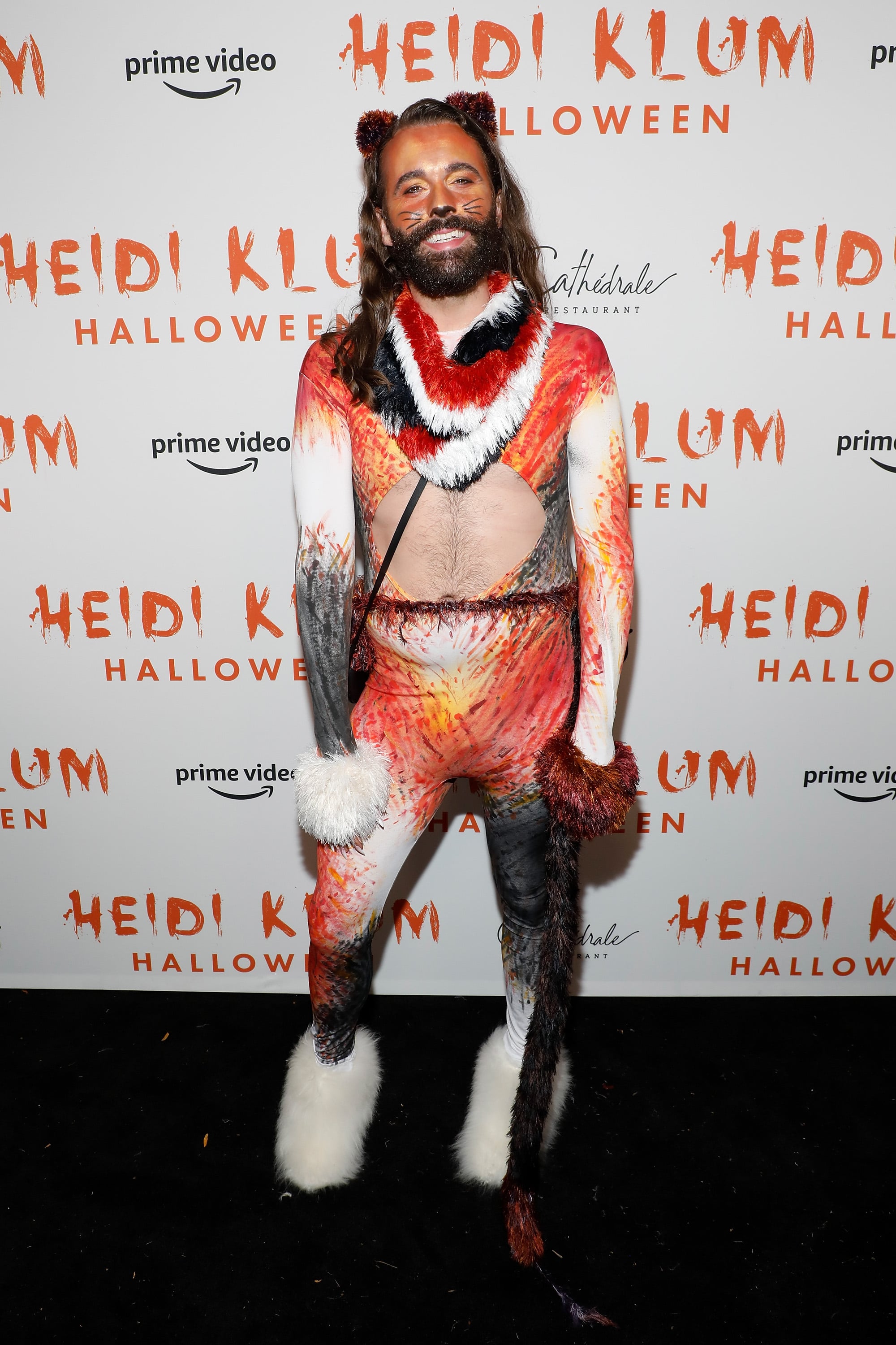 Jonathan Van Ness As A Cat These Celebrity Halloween Costumes