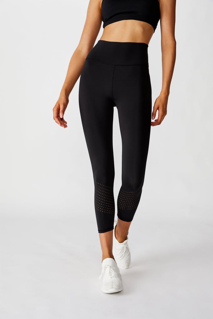 cotton workout tights