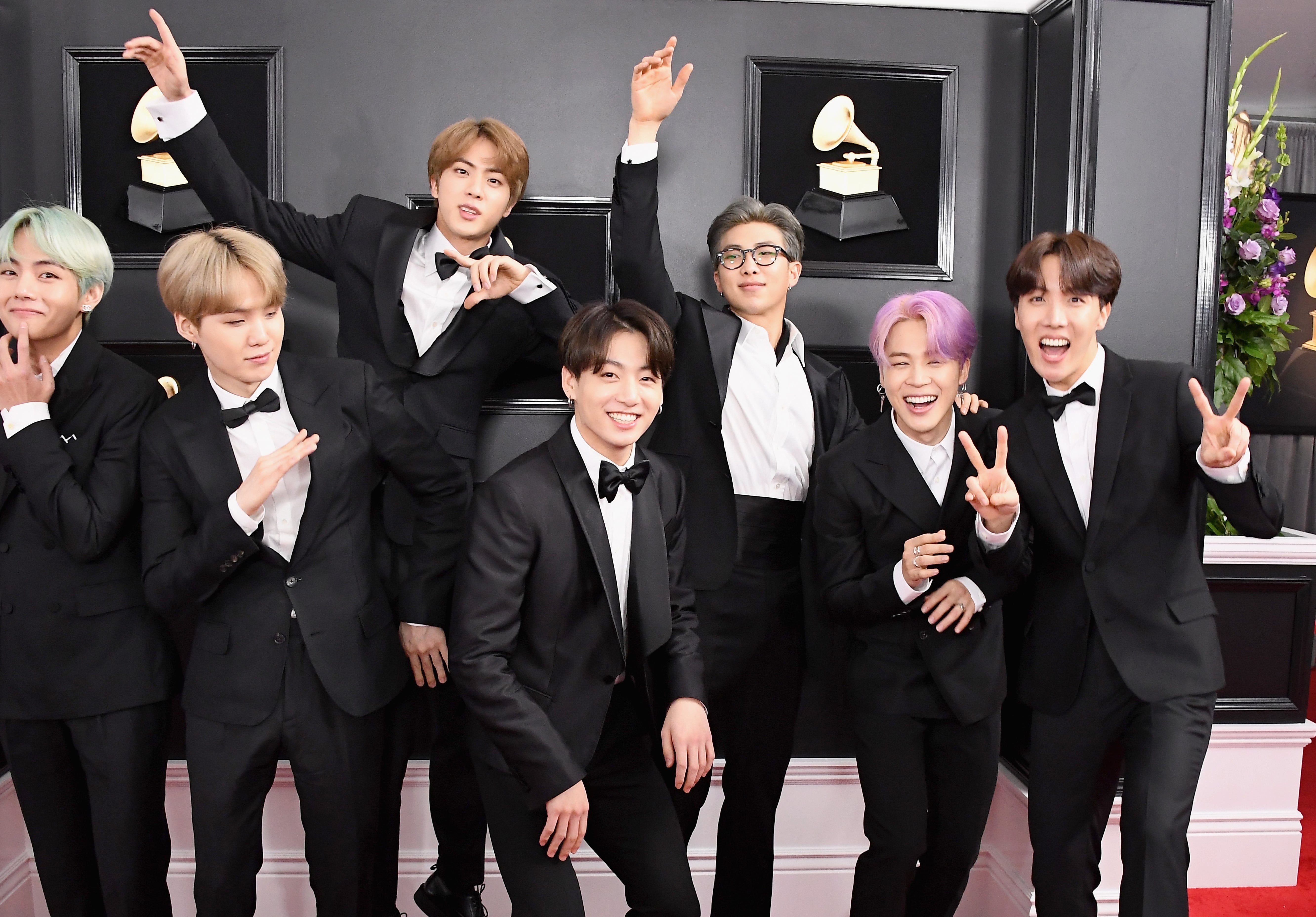 BTS Earn First Grammy Nomination For "Dynamite" POPSUGAR Entertainment