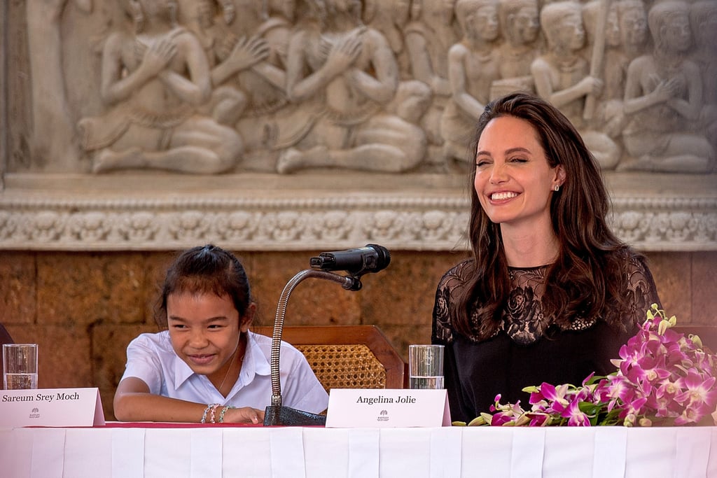 Angelina Jolie and Her Kids at Movie Premiere in Cambodia