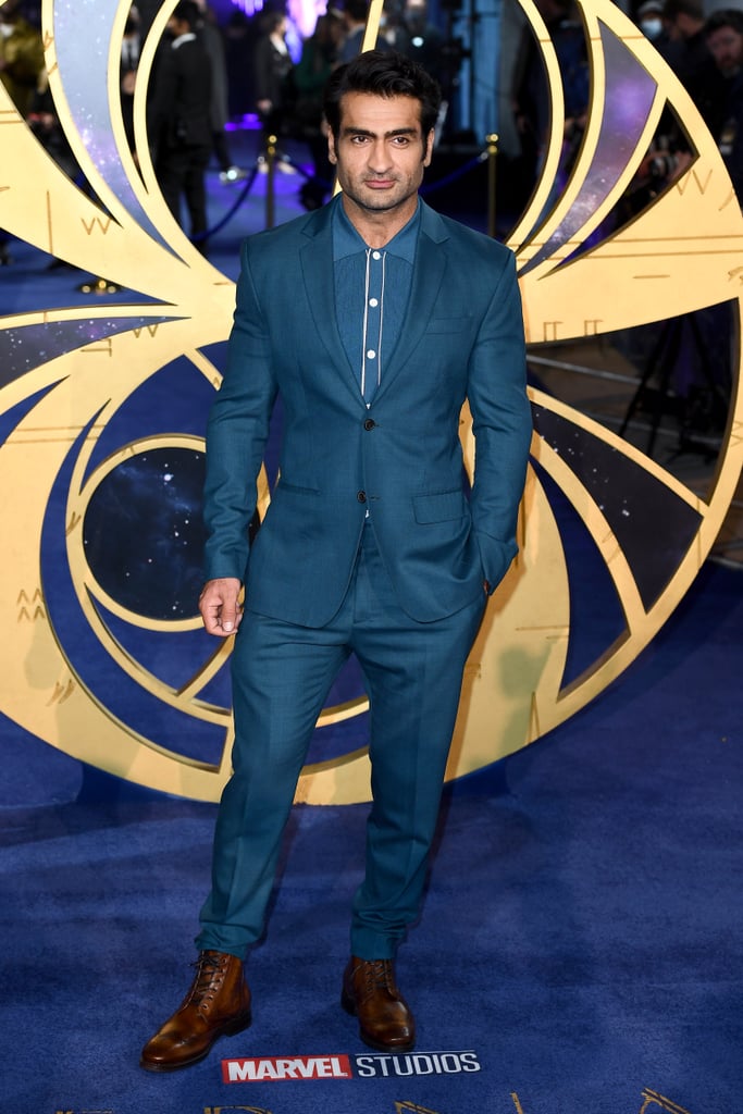 Kumail Nanjiani at the Eternals Premiere, London