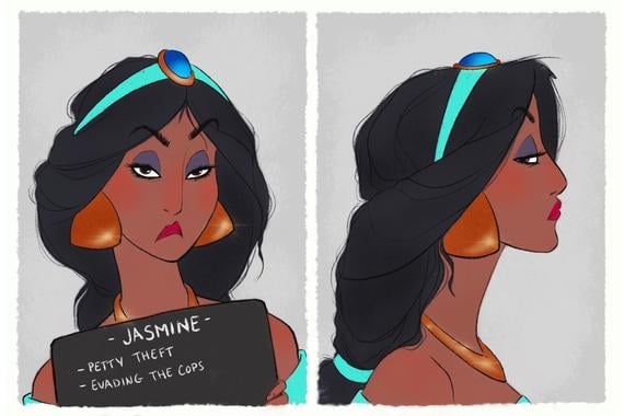 Jasmine's mugshot