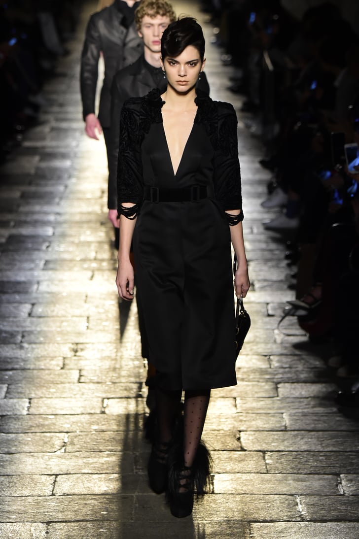 It Was Serious Business at Bottega Veneta as Kendall Walked Down the