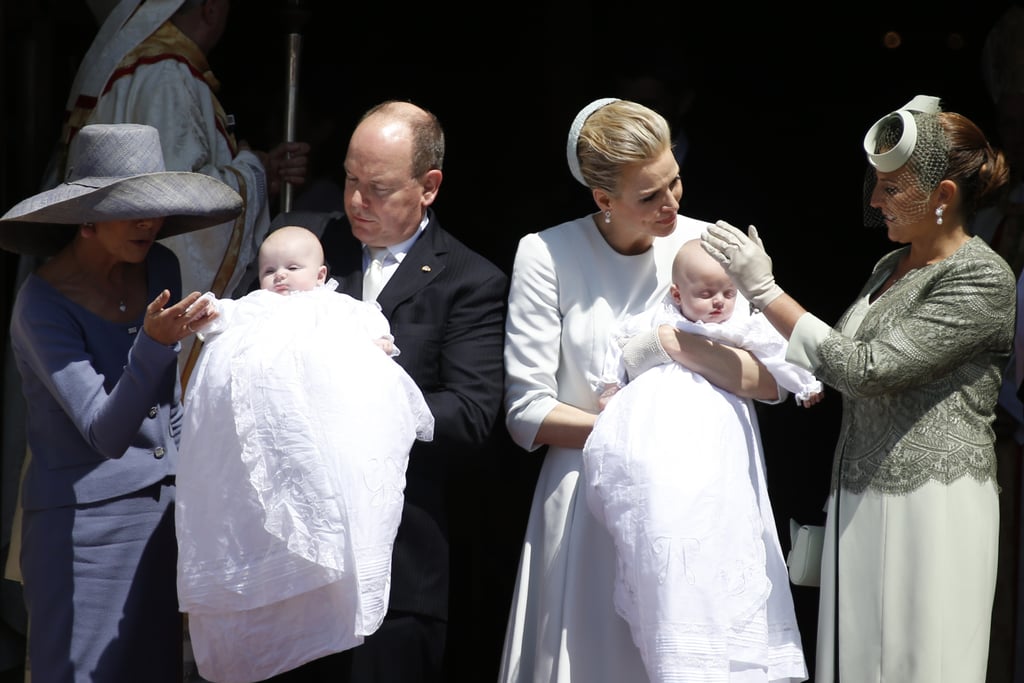 The Royal Twins of Monaco Are Baptized | Pictures