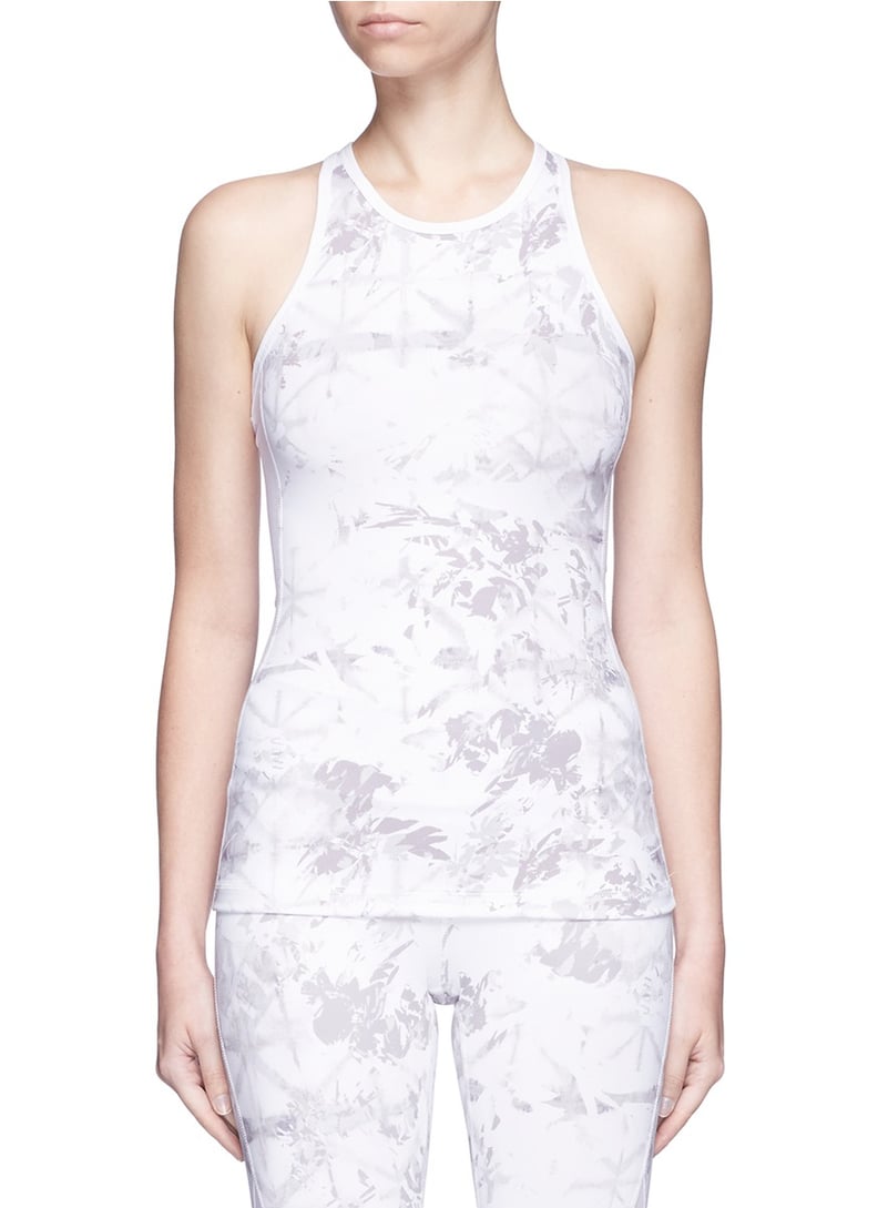 ALALA 'White Palm' racerback tank top