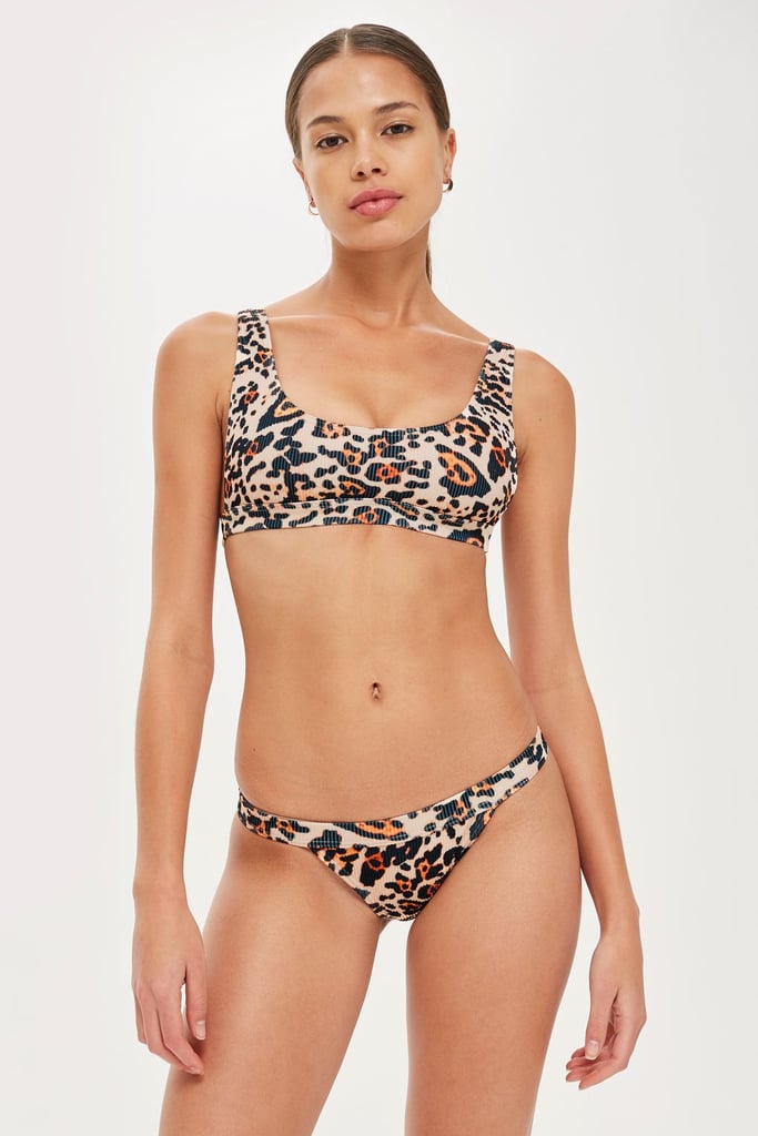 Topshop Leopard Print Bikini Set