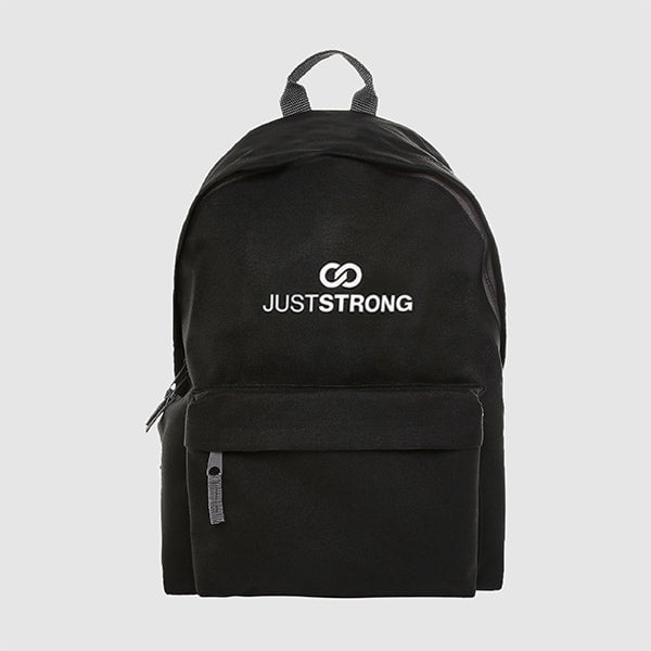 Juststrong Jet Black Backpack