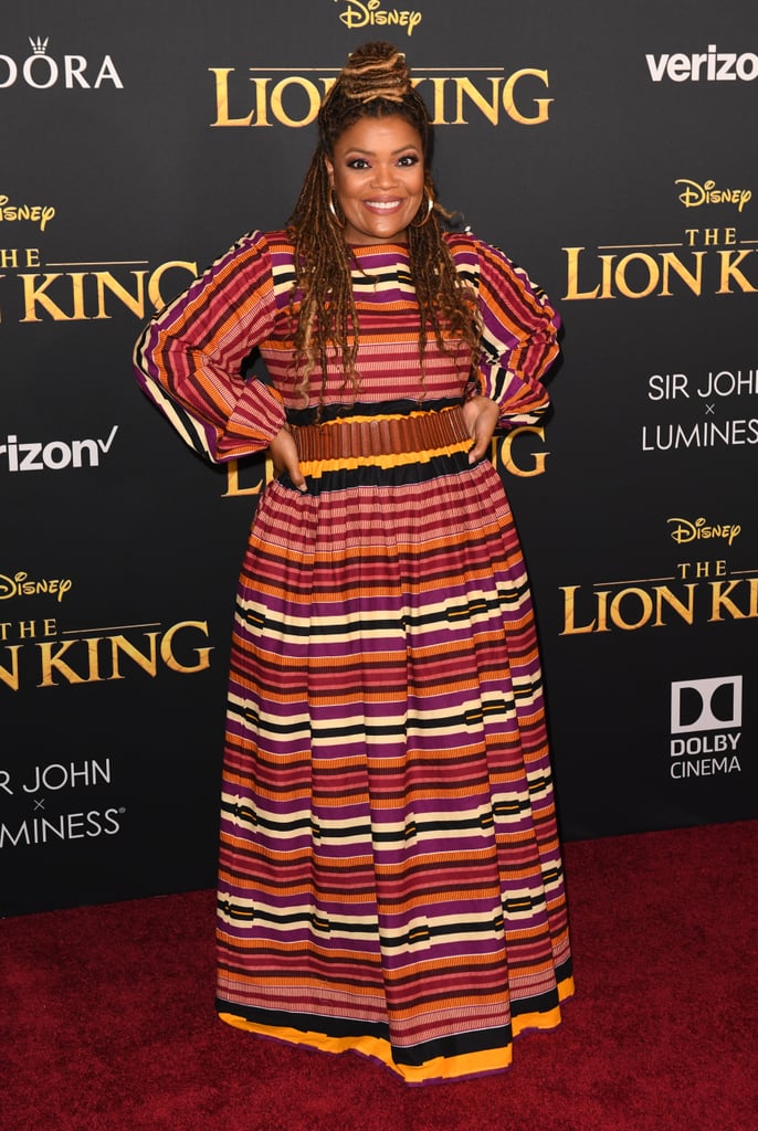 Pictured: Yvette Nicole Brown at The Lion King premiere in Hollywood.