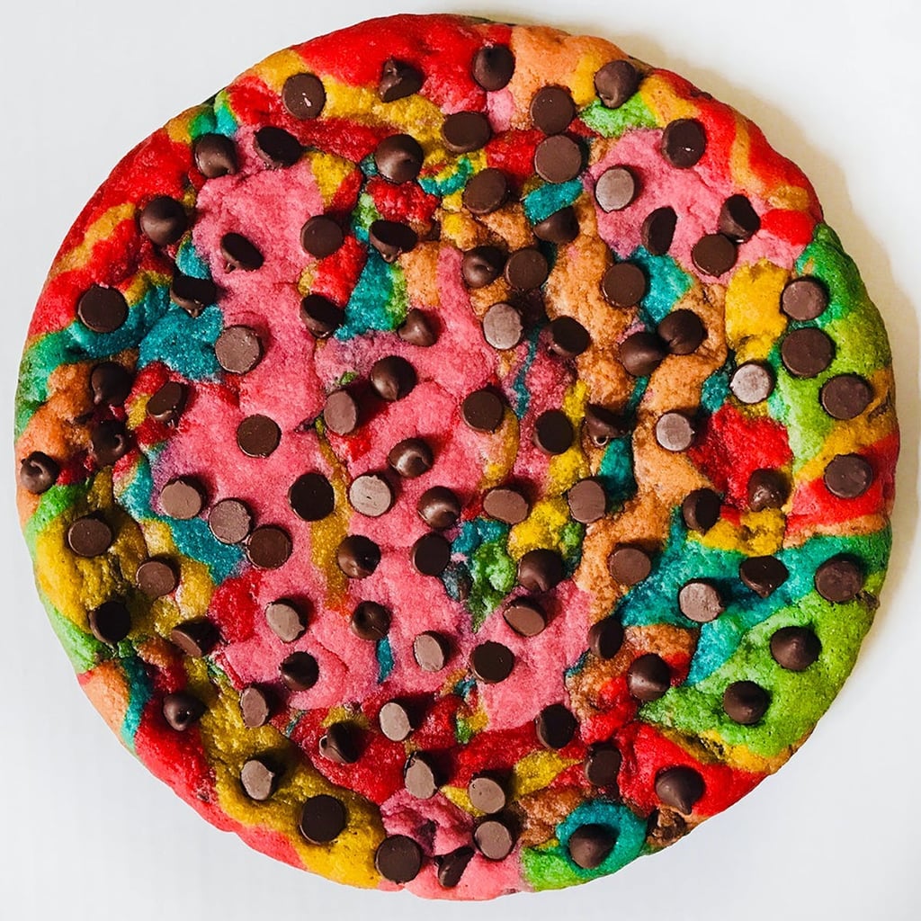 Something Colourful: Baked in Colour Rainbow Chocolate Chip Cookie Cake