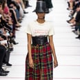 Put a Modern-Day Grace Kelly in Plaid, and She Belongs Right on the Dior Runway