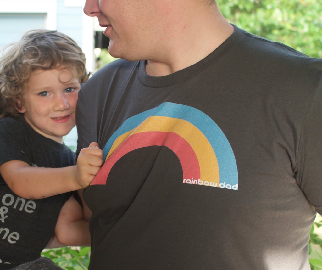 Rainbow Baby Shirts For Dads