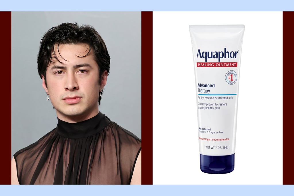 Aquaphor Healing Ointment Dry Skin Body Moisturizer ($13, originally $14)
If there's anyone who's influencing our skin-care purchases this Big Spring Sale, it's Hudson Williams. Known for his glowy skin, he listed Aquaphor's tried-and-true moisturizer as a staple in his routine.