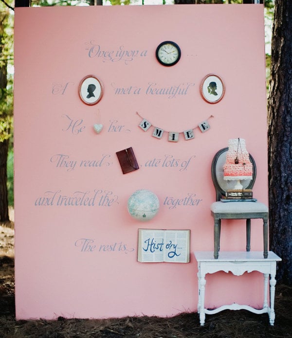 Storybook Photo Booth Backdrop