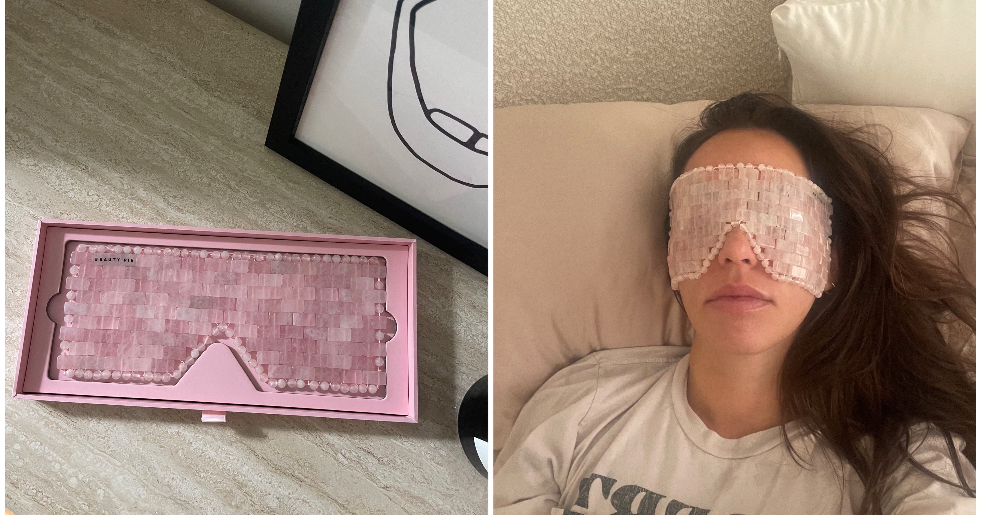 Beauty Pie Reviving Rose Quartz Eye Mask Review: See Photos