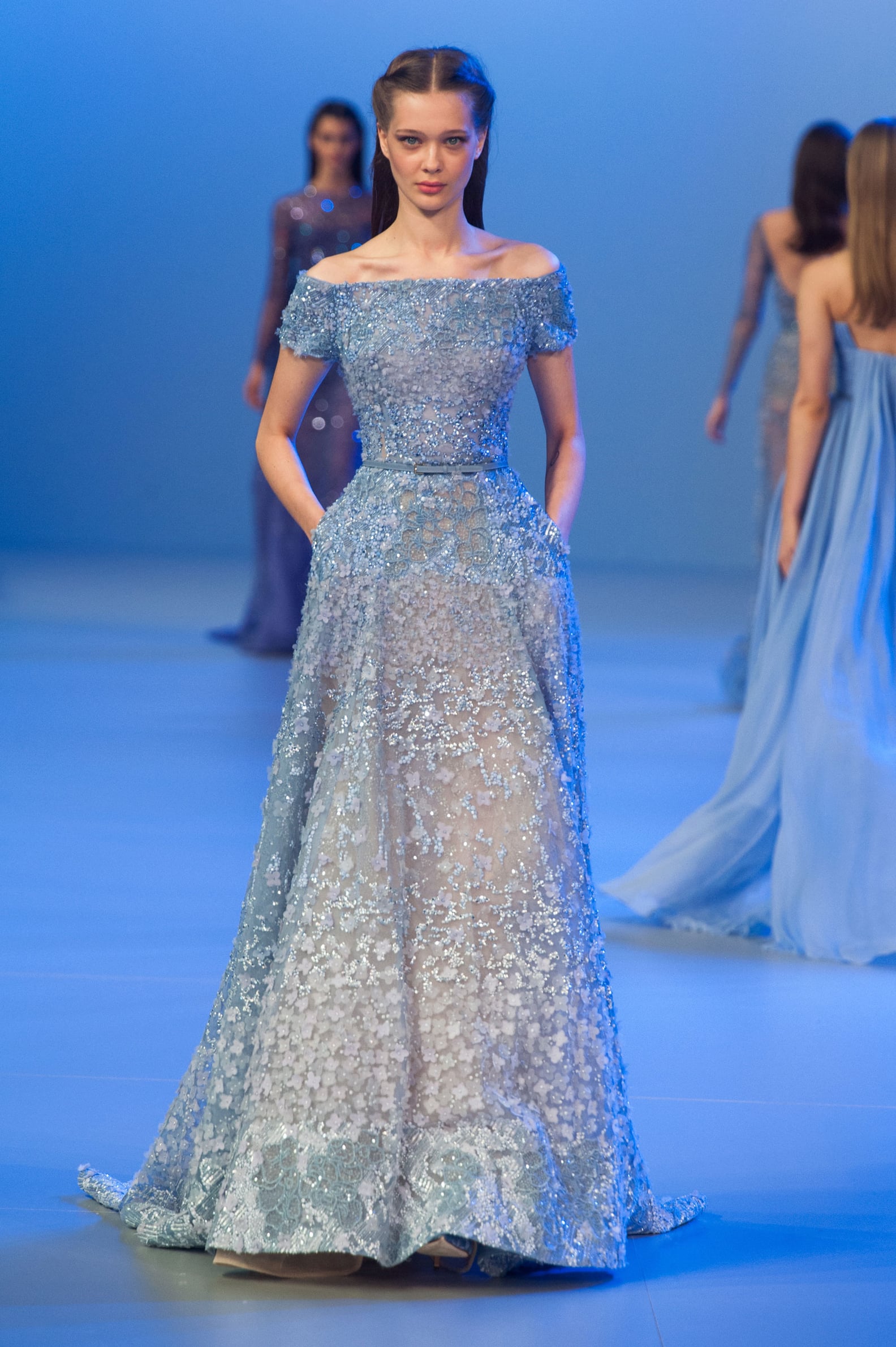 Elie Saab Haute Couture Fashion Week Spring 2014 | POPSUGAR Fashion