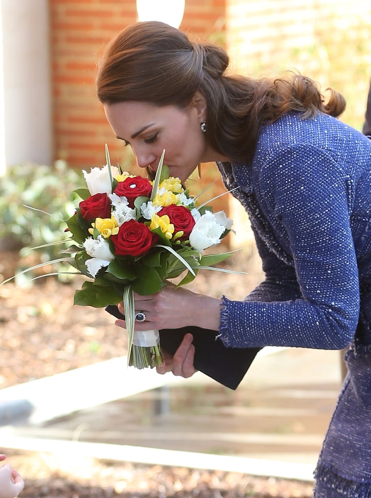 Kate Middleton at Ronald McDonald House in London Feb. 2017
