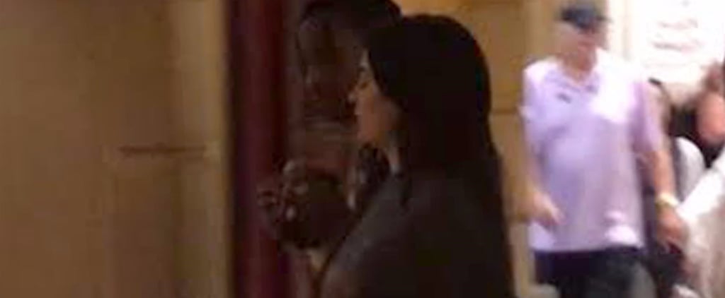 Kylie Jenner Covers Up Her Bump in an Oversize T-Shirt in Vegas