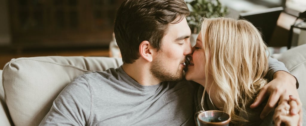 Cozy Apartment Engagement Photo Shoot